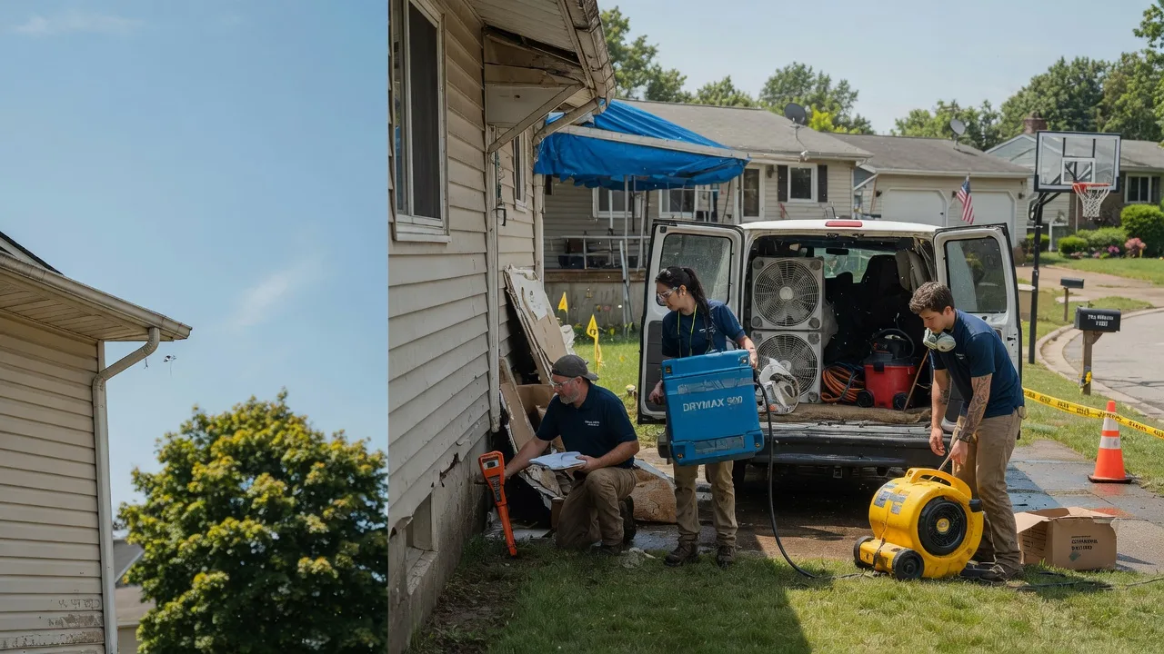 Ceiling Leak Cleanup in Alger, MI near me